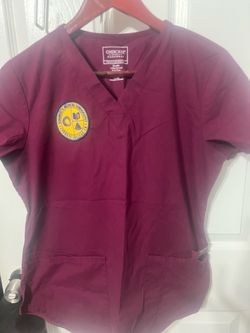 Cherokee scrub set burgundy ultrasound program