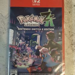Brand New Pokemon Legends Z-A Switch 2 Game