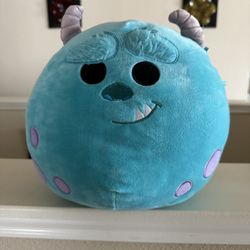 Squishmallow Sully Disney Pixar Monsters Inc 10'' Plush Stuffed Animal EUC