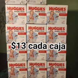 Wipes/$13 Each (Cada Caja)
