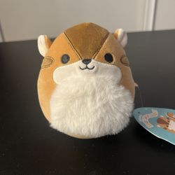 Squishmallows Wildlife Melzie The Chipmunk 5-inch NWT