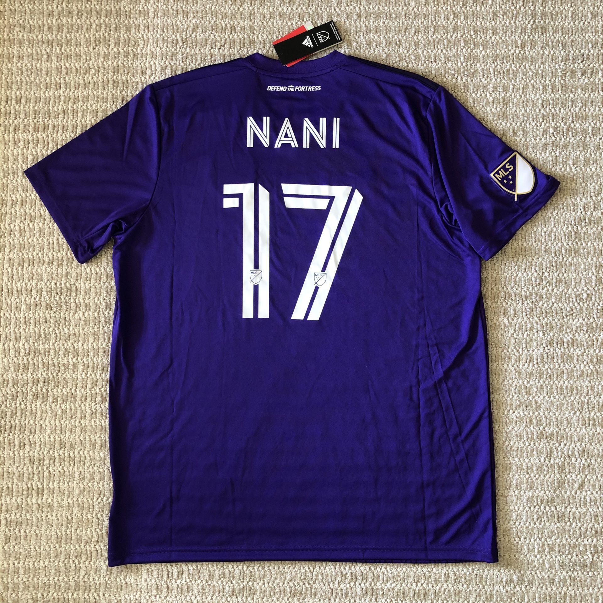 Nani #17 - Orlando City SC Adidas Home Soccer Jersey 2019-2020
