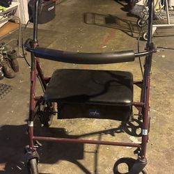 Walker With bench $80