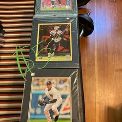 Framed Sports Photos $5 Each Or All 3 For $10