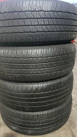 Four matching Goodyear tires for sale 265/70/17
