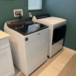 Whirlpool washer and dryer
