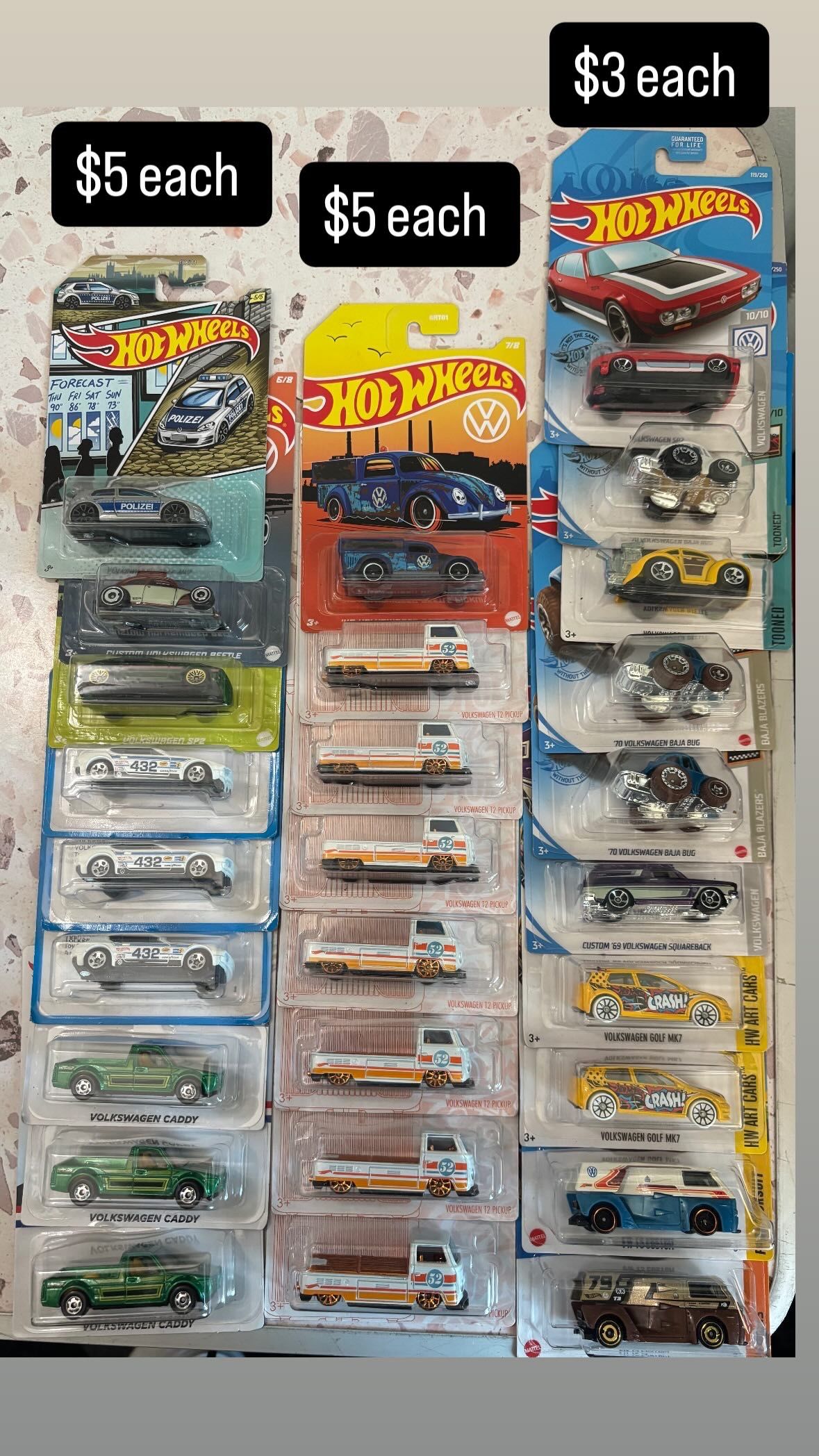 Hot Wheels Volkswagen 