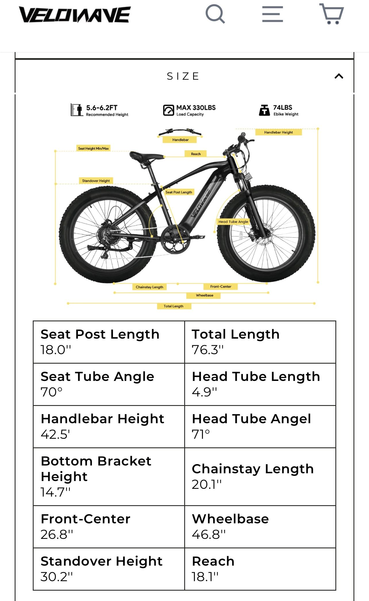 2024 Velowave Ranger E-Bike