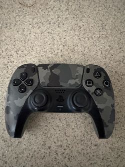 PS5 DualSense Wireless Controller Grey Camo