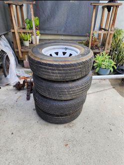 Hartland ST225/75R15  galvanized Trailer wheels