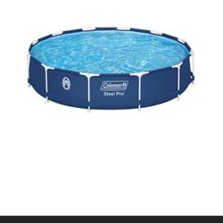 COLEMAN STEEL FRAME 12 FT X 30 IN POOL