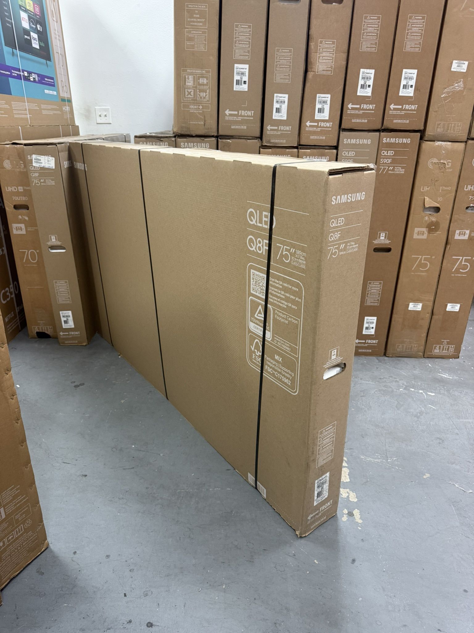 75 Samsung QLED Q8F 4K HDR Smart TV (2025 Model)