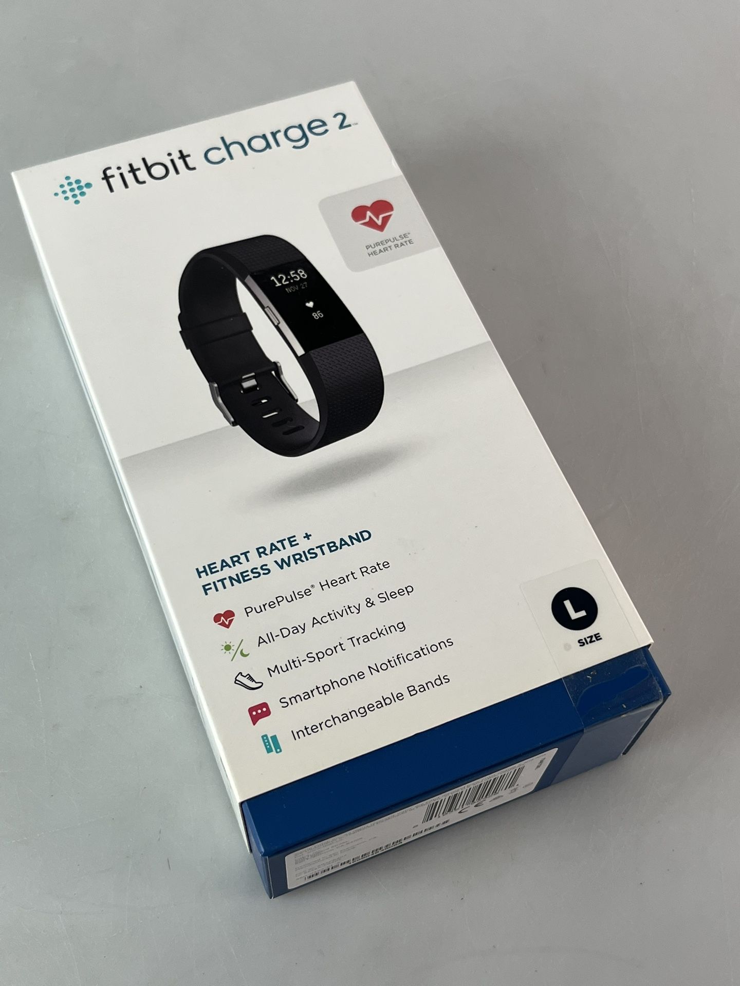 Fitbit Charge 2 Activity Tracker Size Large
