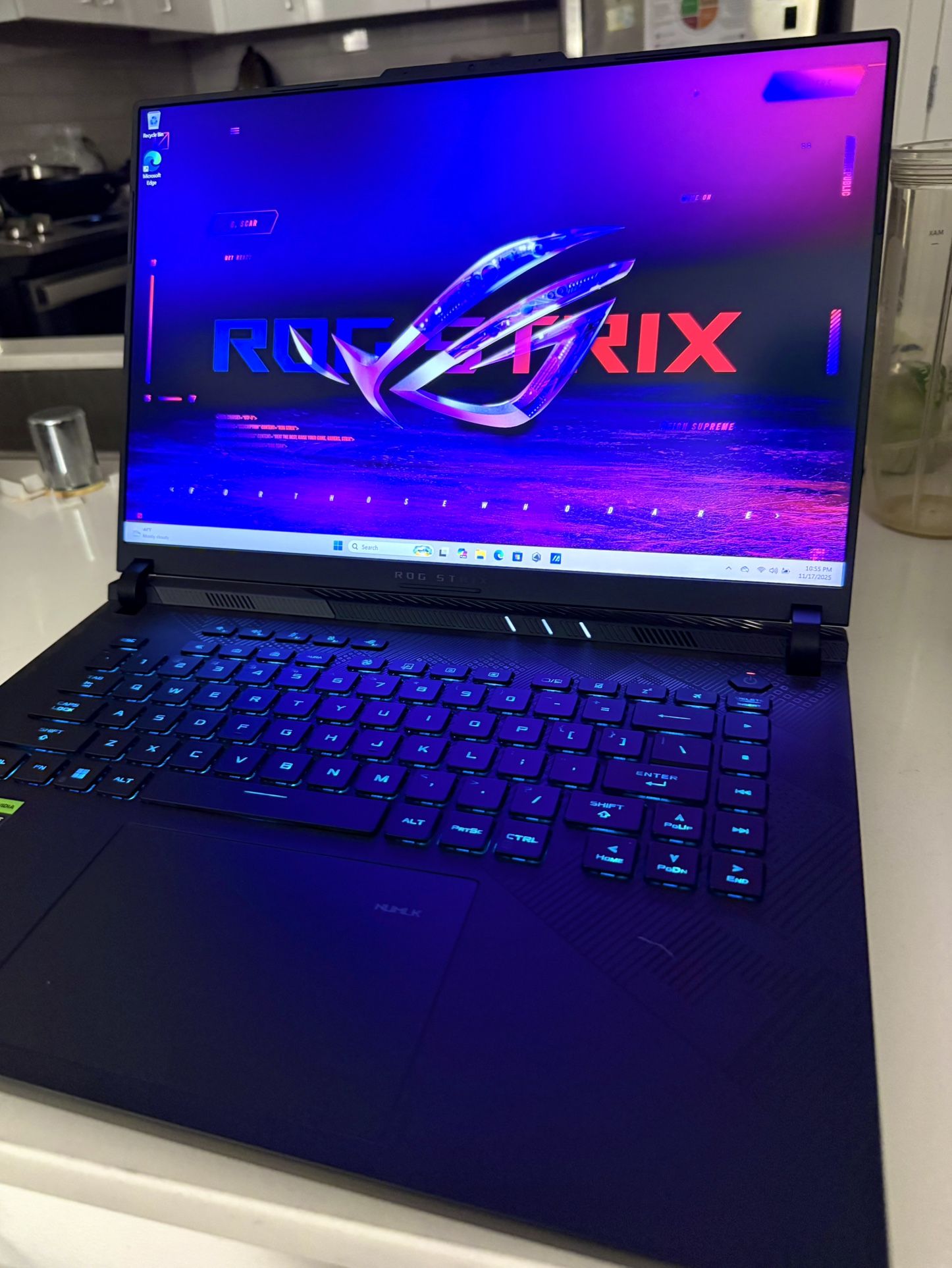 4090 Asus ROG Strix Scar 16 Gaming Laptop — i9-14900HX / RTX 4090 / 64GB / 4TB SSD / 16.3” 2.5K 240Hz