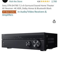 SONY SURROUND SOUND HOME THEATER RECEIVER