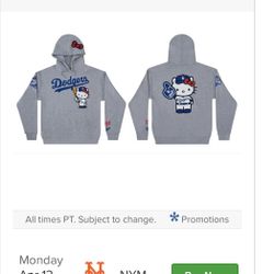 Dodger Tickets Hello Kitty Sweater 