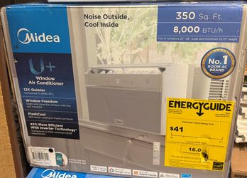 Midea U+ 8000 BTU Window Air Conditioner