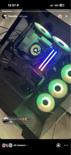 Custom RGB Gaming PC with RTX GPU