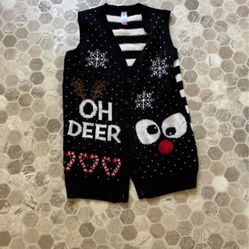 Oh Deer Ugly Christmas Sweater Vest🔥🔥