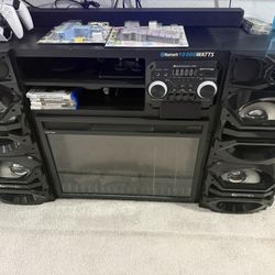 fireplace bluetooth speaker 10,000 watts 