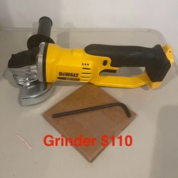 Dewalt Grinder 20v. $110 Tool Only Pick Up In Van Nuys