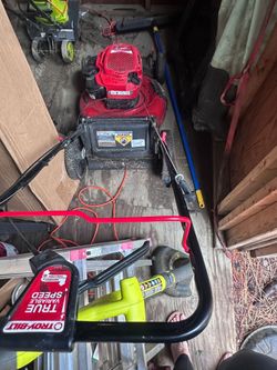 Mower troy built