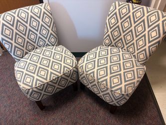Love seat and living room chairs
