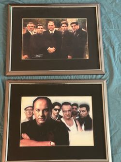 The Sopranos Framed Art Prints Set of 2 - Make an offer, leaving AZ 9/18