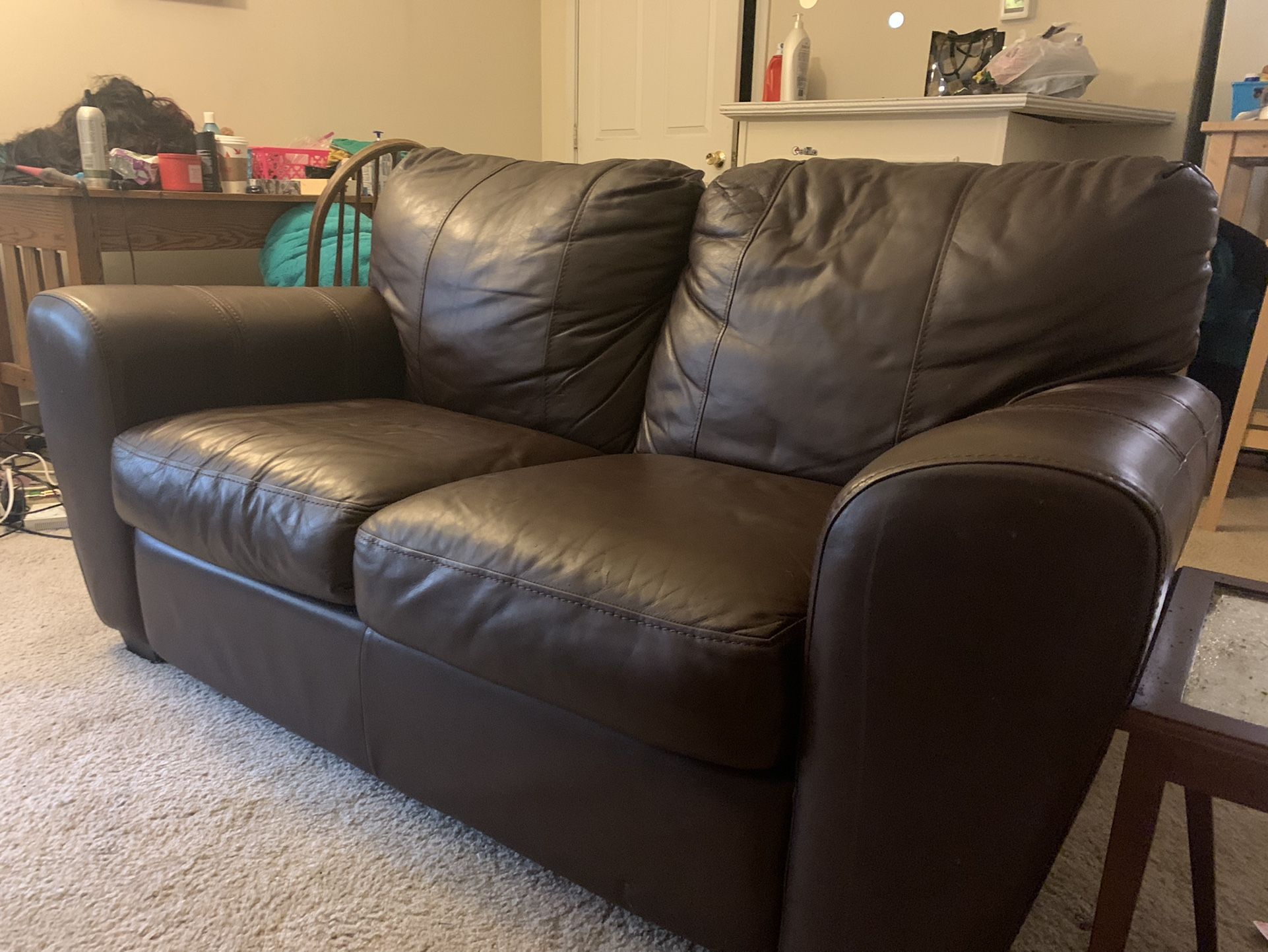 Leather Couch