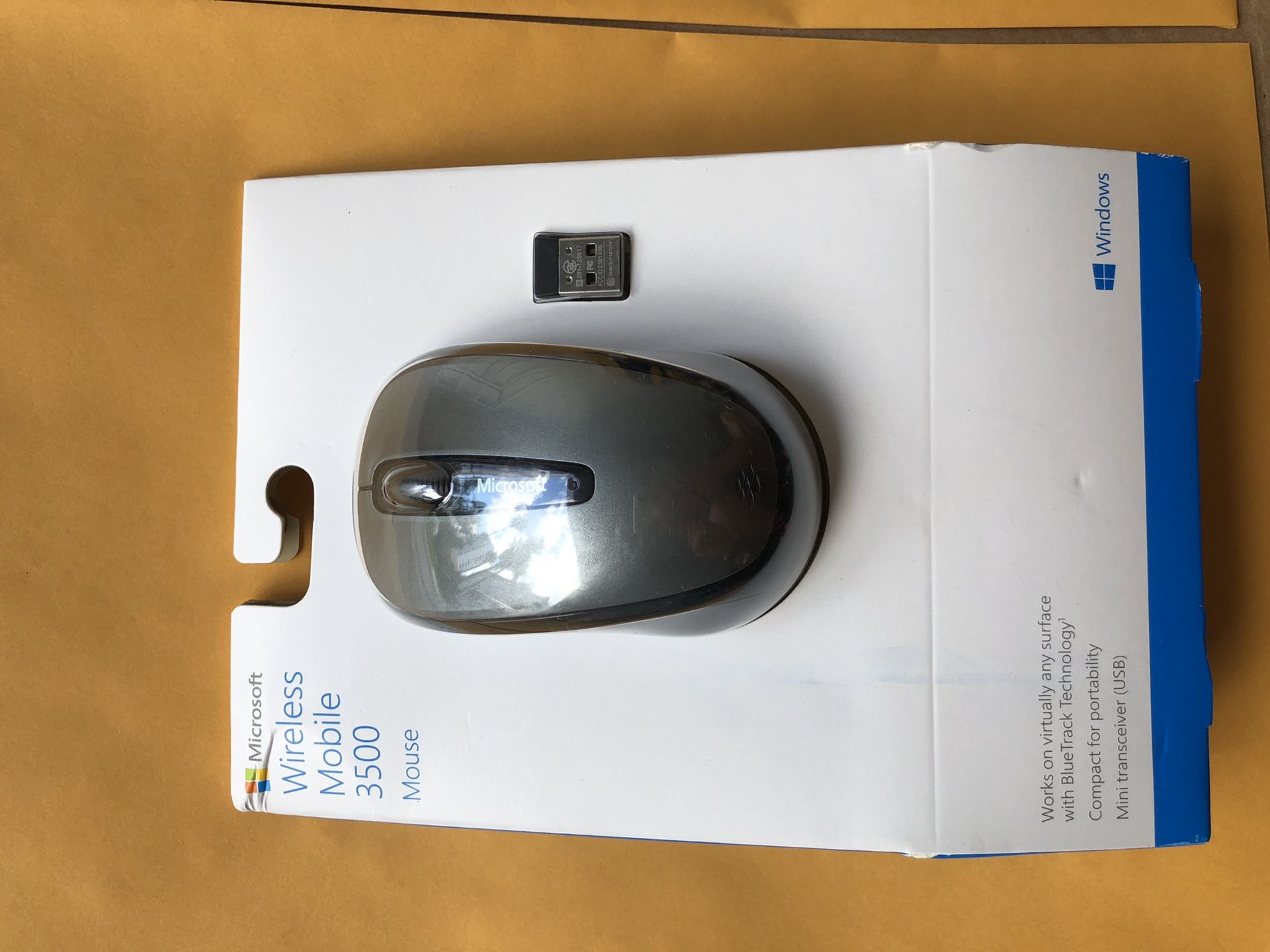 Microsoft wireless mobile 3500 mouse