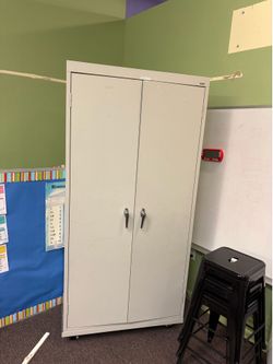 Metal cabinets