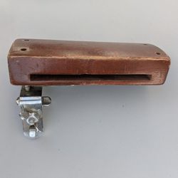 1990s Bell Block with Bracket - Made In JAPAN • Music & Percussion Instruments, Wood Blocks Tone Blocks, Temple Block, Jam Block, Cowbell, Bell Symbol