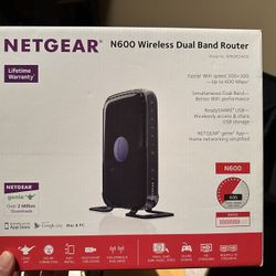 NETGEAR N600 Dual Band Wi-Fi Router (WNDR3400)