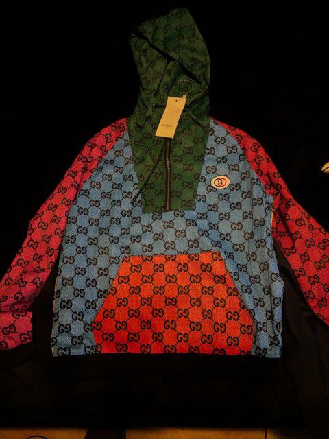 Multicolor Gucci Pullover Hoodie / Jacket