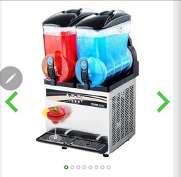 Vevor Commercial Slushy Machine with Dual tanks