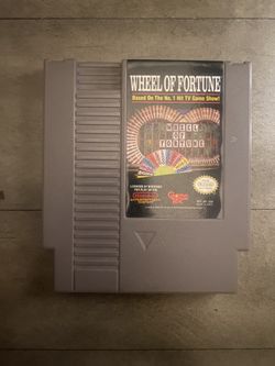 Wheel Of Fortune! For Nintendo Nes! Super Mint Condition