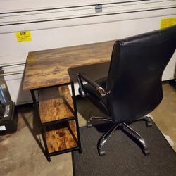 Office Desk And Chair