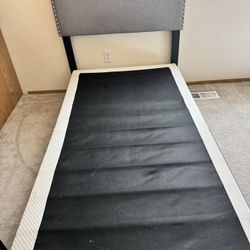 Twin Bed frame And Board 
