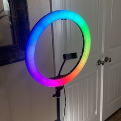 Ring Light With Tripod And Phone Holder 