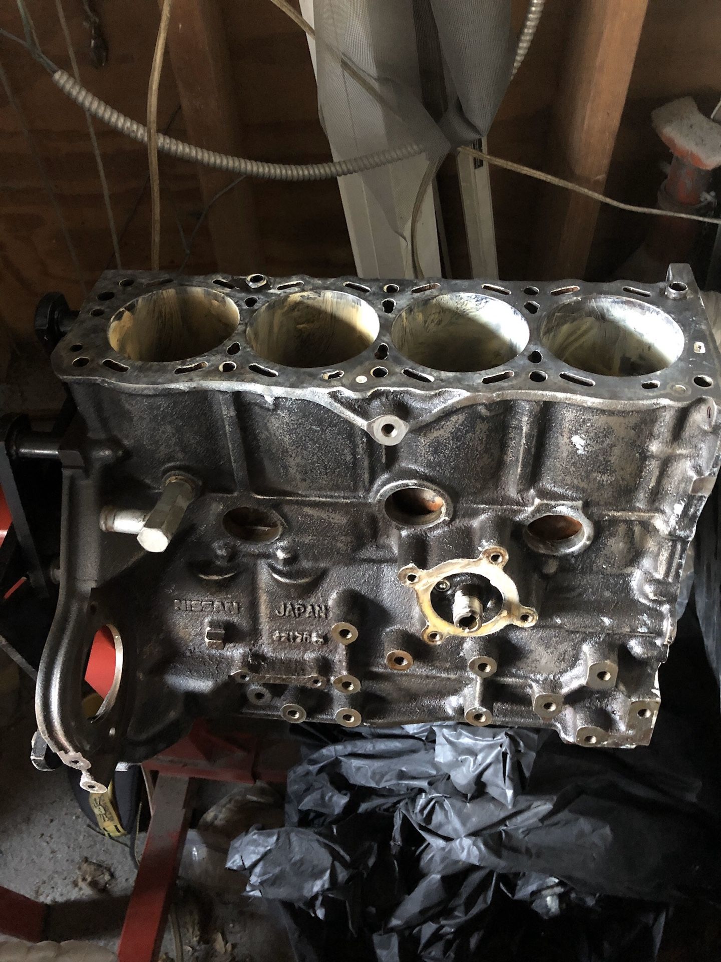 Nissan 240sx S14 KA24DE block