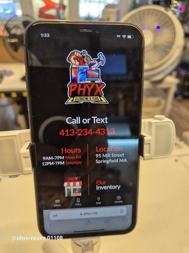 64GB iPhone 11 - Black + New Battery, All Carriers -6737 $240