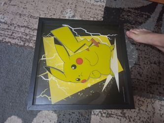 Pokémon Pikachu framed wall art