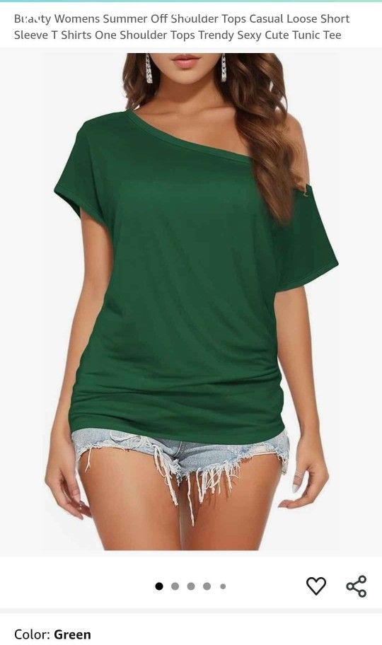 Women's Off The Shoulder Shirt
