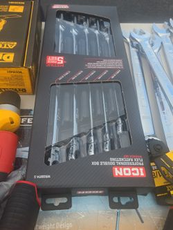 ICON PROFESSIONAL DOUBLE BOX FLEX  RATCHETING SET