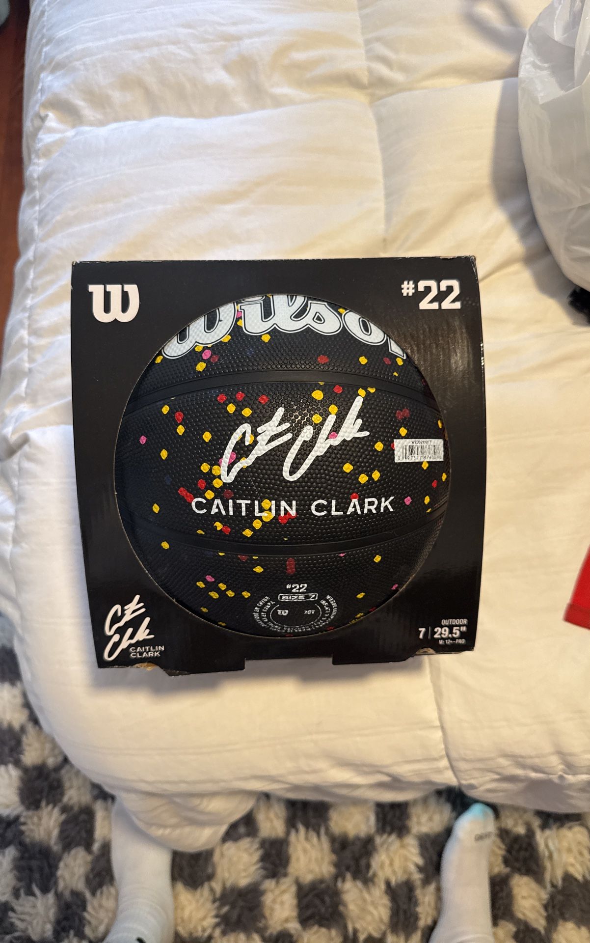 Brand New Wilson Caitlin Clark Basketball