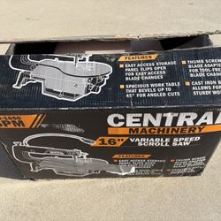 Central Machinery 16” Variable Speed Scroll Saw