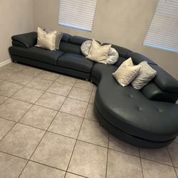 Leather Sectional For $750
