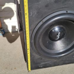 Custom Subwoofer Box For 18inch Sub