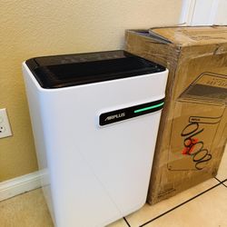 AIRPLUS Dehumidifier for Basement - 4,500 Sq. Ft. 70 Pints, Multifunctional Dehumidifier with Drain Hose & Auto Shut-Off Function, Powerful Dehumidifi