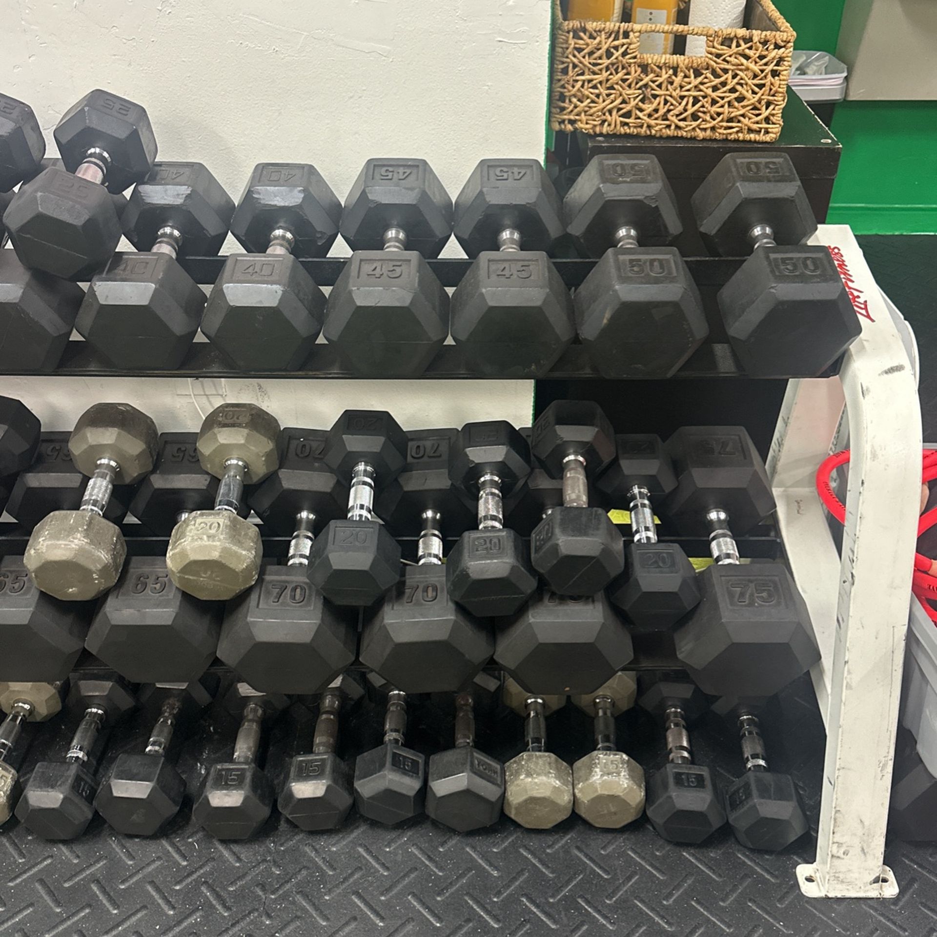 Dumbbells 60lbs  - 80lbs 